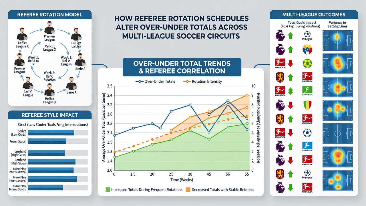 Soccer stadium view highlighting referee positioning during active play
