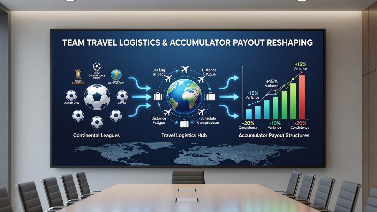 Airport terminal with sports team luggage and equipment highlighting logistics challenges for continental travel