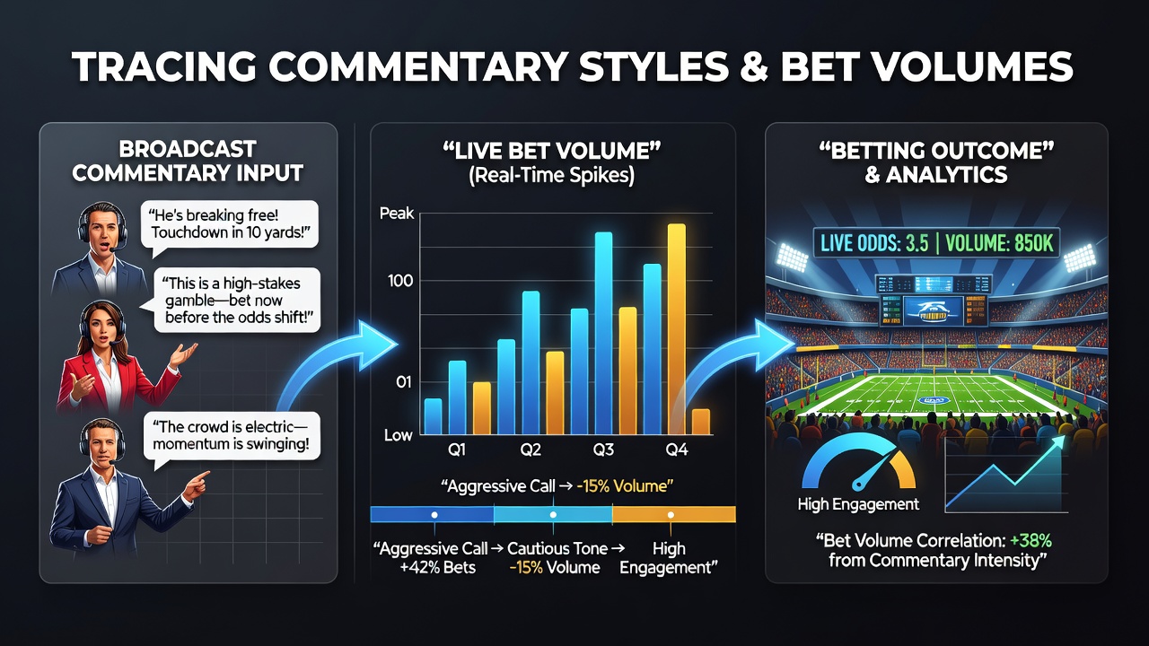 Live betting interface on a mobile device showing American football odds during a broadcast
